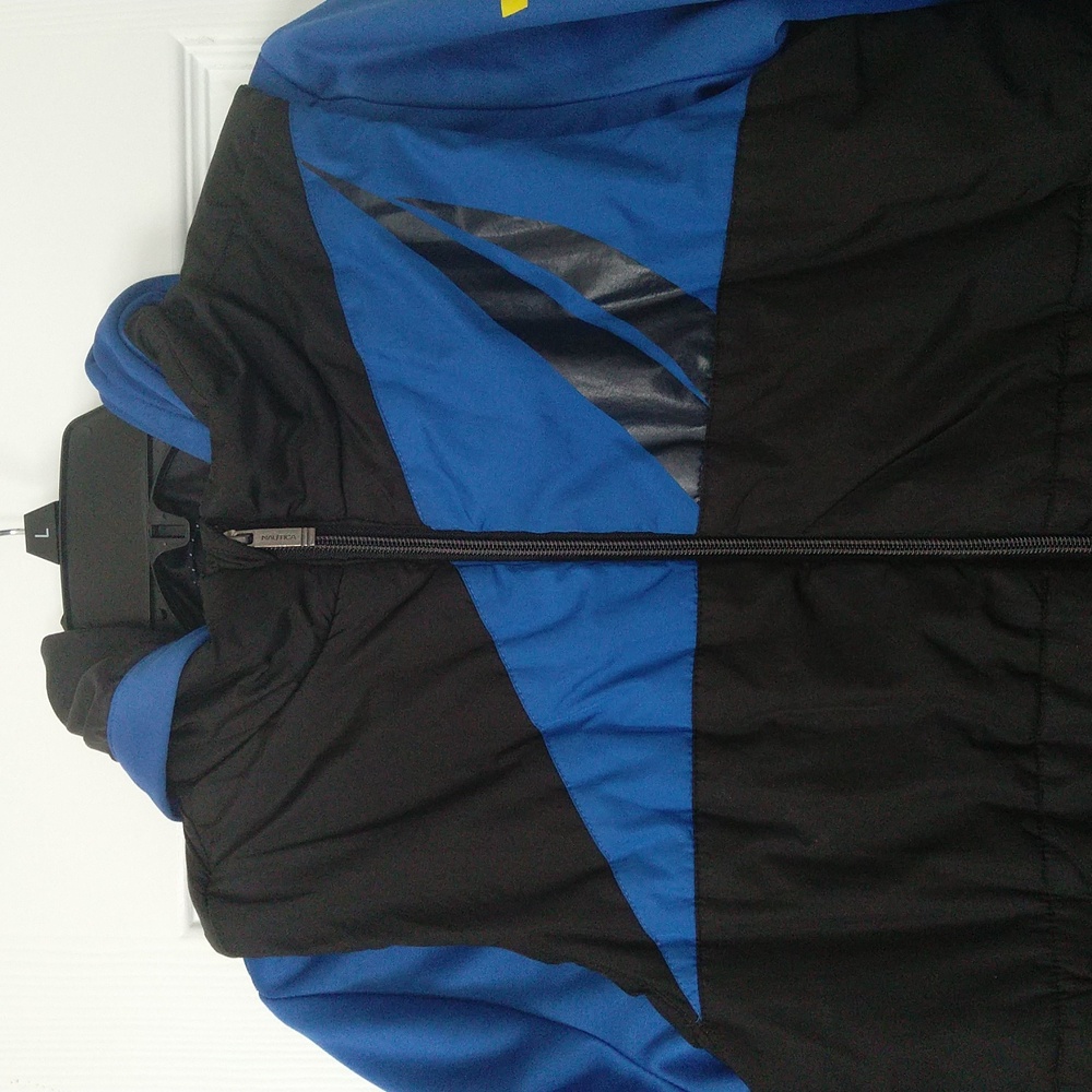 Nautica Boys Hybrid Quilted Hooded Puffer Jacket Size L/G , Winter - Picture 2 of 12